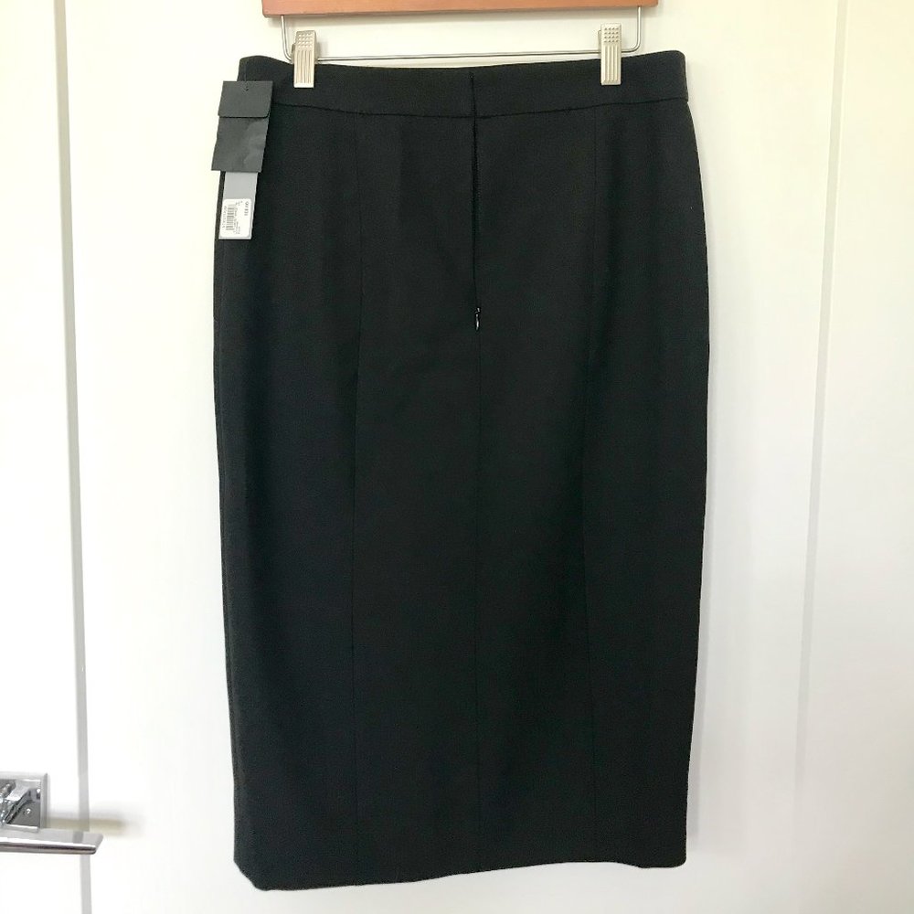 Nordstrom Classiques Entrier black midi-skirt